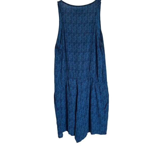 Broadway & Broome Romper Womens Small Shorts w/ Pockets, Tie Waist, Silk - Picture 2 of 10